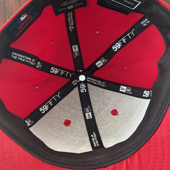 New Era YOUTH '39Thirty League' Cap New York Yankees size 7 (55.8cm) - Picture 7 of 12